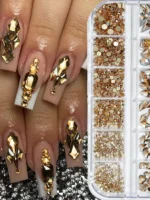 Brillantes diamantes de imitación para de varios tamaños