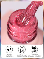 Esmaltes de gel, polish gel reflectivo G19