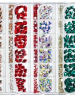 Brillantes diamantes de imitación para de varios tamaños