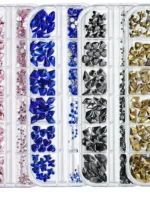 Brillantes diamantes de imitación para de varios tamaños