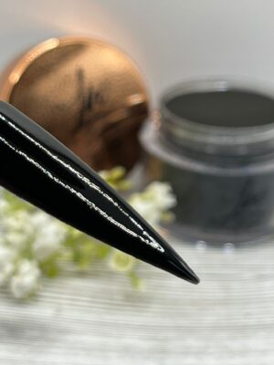 Polvo acrílico para decoración de uñas Black