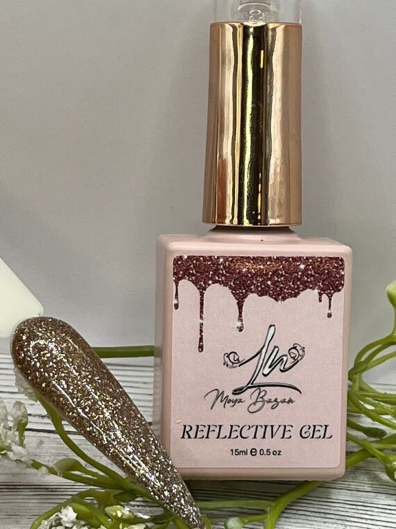 Esmaltes de gel, polish gel reflectivo G28 0,5 fl oz