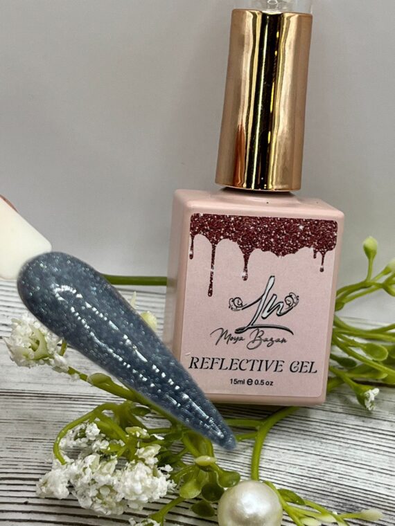 Esmaltes de gel, polish gel reflectivo G27 0,5 fl oz